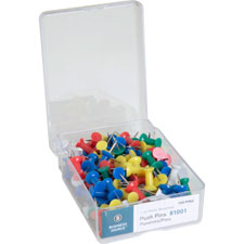 SPR Product By Sparco Produs - Push Pins 3/8" Point 1/2" Heads 100 Clear at Sears.com