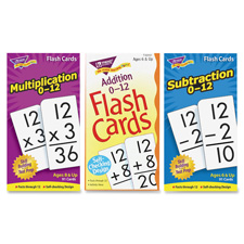 SPR Product By Trend Enterprises - Math Flash Cards Multiplication 0 To 12 3"x5-7/8" at Sears.com