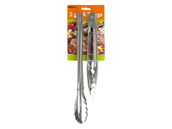 BULK BUYS Bulk Pack of 24-Pack of 2 Tongs By Bar B Q Time (Each) By Bulk Buys at Sears.com