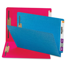 SMEAD MANUFACTURING CO Tab Fastener Folder, Straight Cut Tab, Letter, 50/PK, Yellow at Sears.com