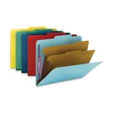 SMEAD MANUFACTURING CO Classification Fldr, Psbd, Ltr, 2/5" Roc, 2 Div, 10/BX, DBE at Sears.com