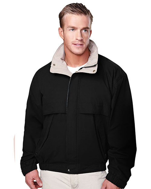 Tri-Mountain Men's Big and Tall Jacket With Poplin Lining, MOUNTAIN BLUE / NAVY / NAVY, Medium at Sears.com