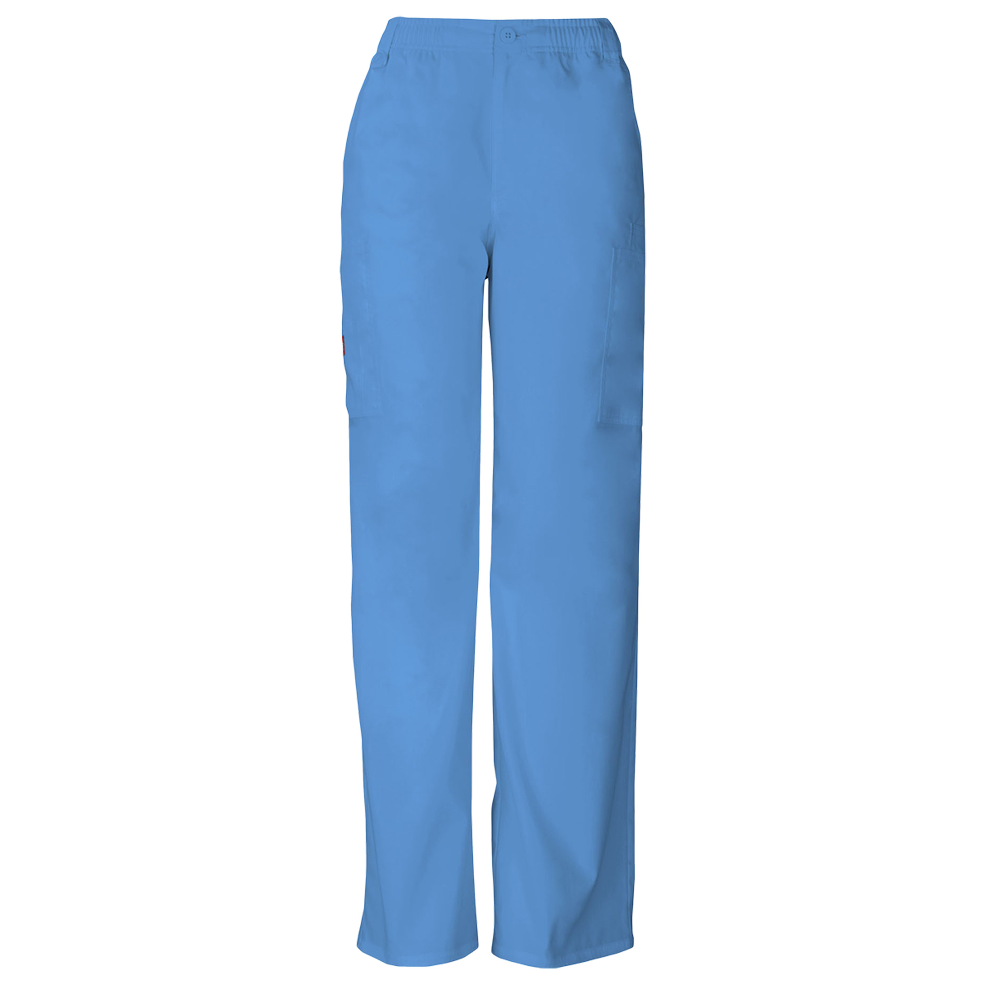 Elastic Waist Blue Jeans For Men