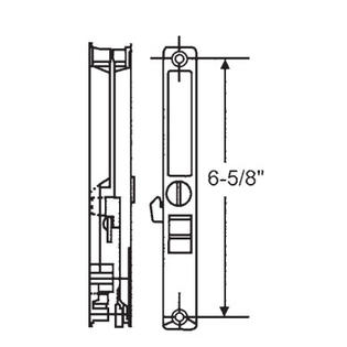 TechnologyLK STB Sliding Glass Patio Door Handle Set, Flush Mount, Non-Keyed, TechnologyLK STB Sliding Glass Patio Door Handle Set, Flush Mount, Non-Keyed,