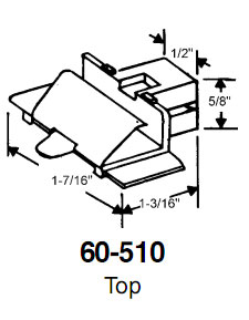 TechnologyLK STB Top Guide for Window Channel Balances, Attached