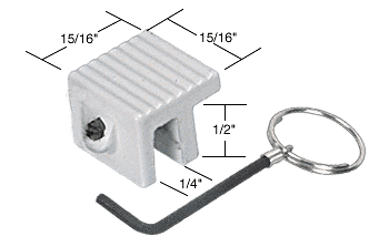 C.R. Laurence White Tamperproof Window Lock - Package at Sears.com