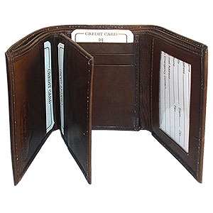 Gem Avenue MW1307 MW1307 Mens Leather TriFold Credit Card Holder Wallet at Sears.com