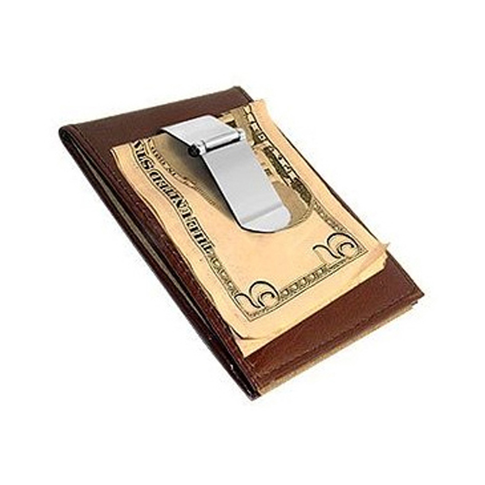 Gem Avenue MW362 Metal Money Clip Leather Wallet Credit Card at Sears.com
