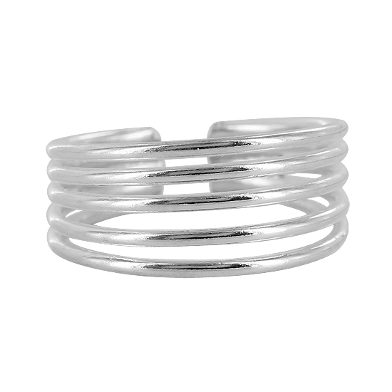 Gem Avenue PSTS012 Sterling Silver Five Wire Design 9mm wide Toe Ring at Sears.com