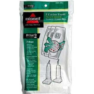 Envirocare Bissell 32018 Style 2 Vacuum Bags Also Fits Singer SUB-3, and For Kenmore 5037 or Type A, 3pk Envirocare Bissell 32018 Style 2 Vacuum Bags Also Fits Singer SUB-3, and For Kenmore 5037 or Type A, 3pk