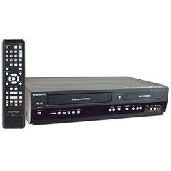 What are the advantages of a combination VHS and DVD player?