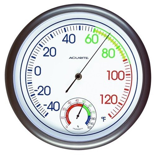 Acu-Rite 11" Indoor/Outdoor Thermometer with Hygrometer at Sears.com