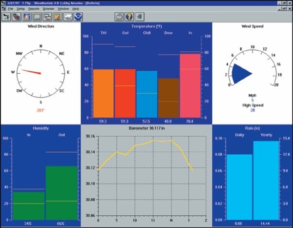 Davis Davis WeatherLink 7862 Software Data Logger WINDOWS SERIAL Port