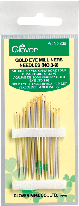 UPC 051221403163 product image for Gold Eye Milliners Needles-Size 3/9 16/Pkg | upcitemdb.com
