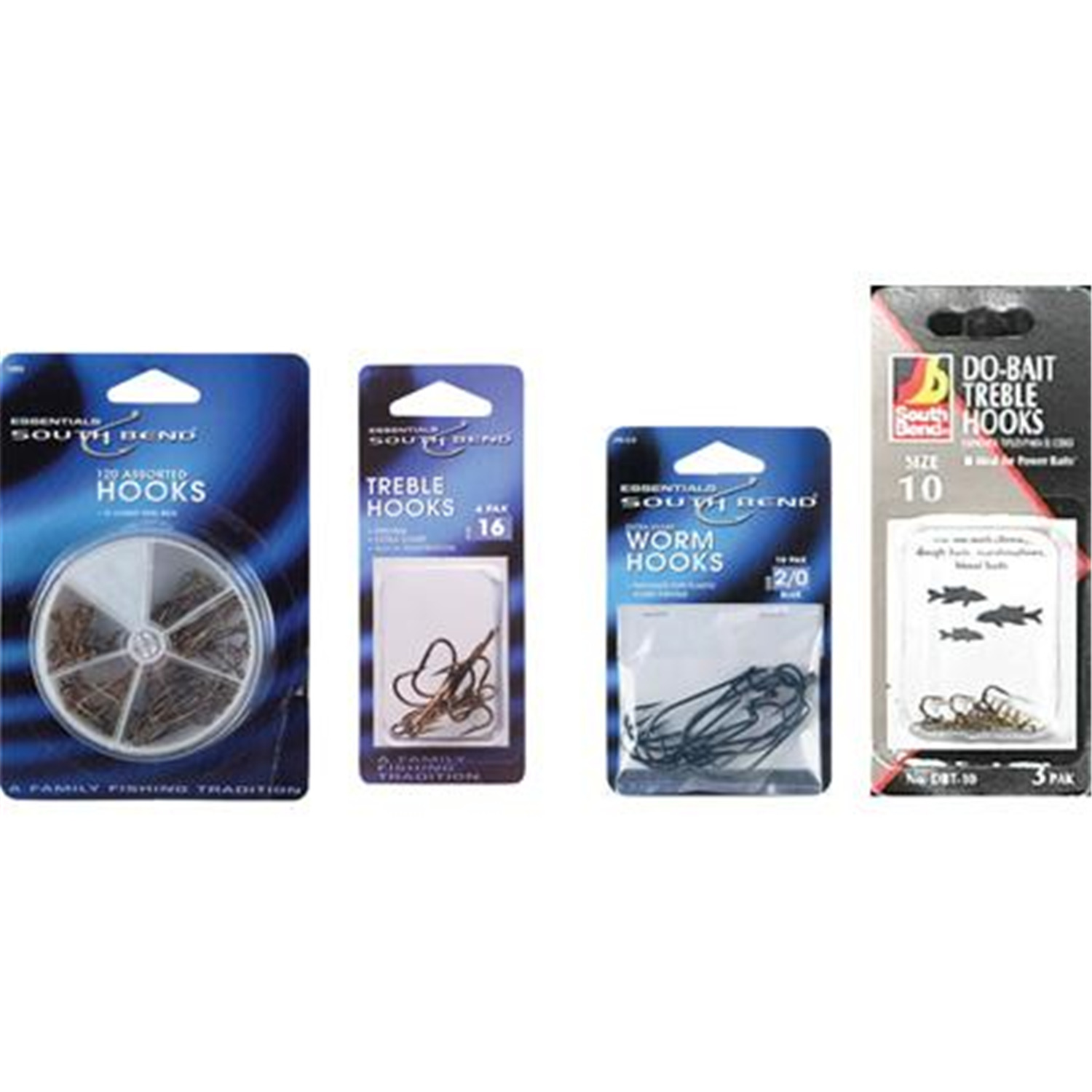 South Bend Gold Treble Hooks Size 16 4 Pack at Sears.com