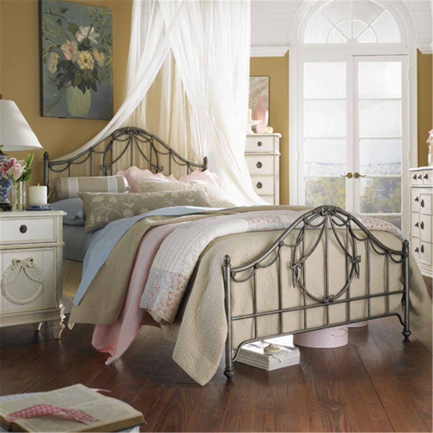 Lea Emma's Treasures Twin Metal Bed wRails at Sears.com