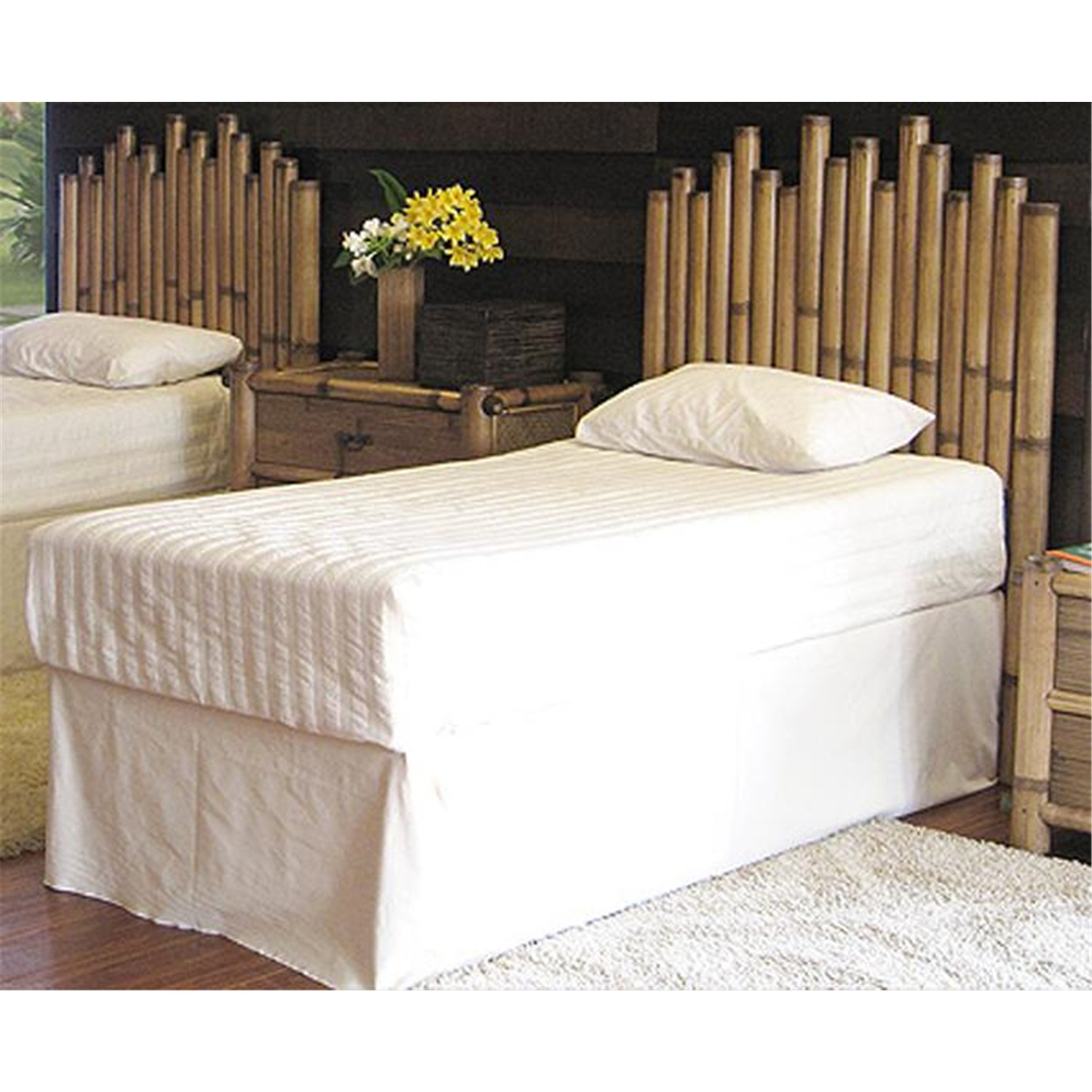hospitality rattan havana bamboo bedroom set queen