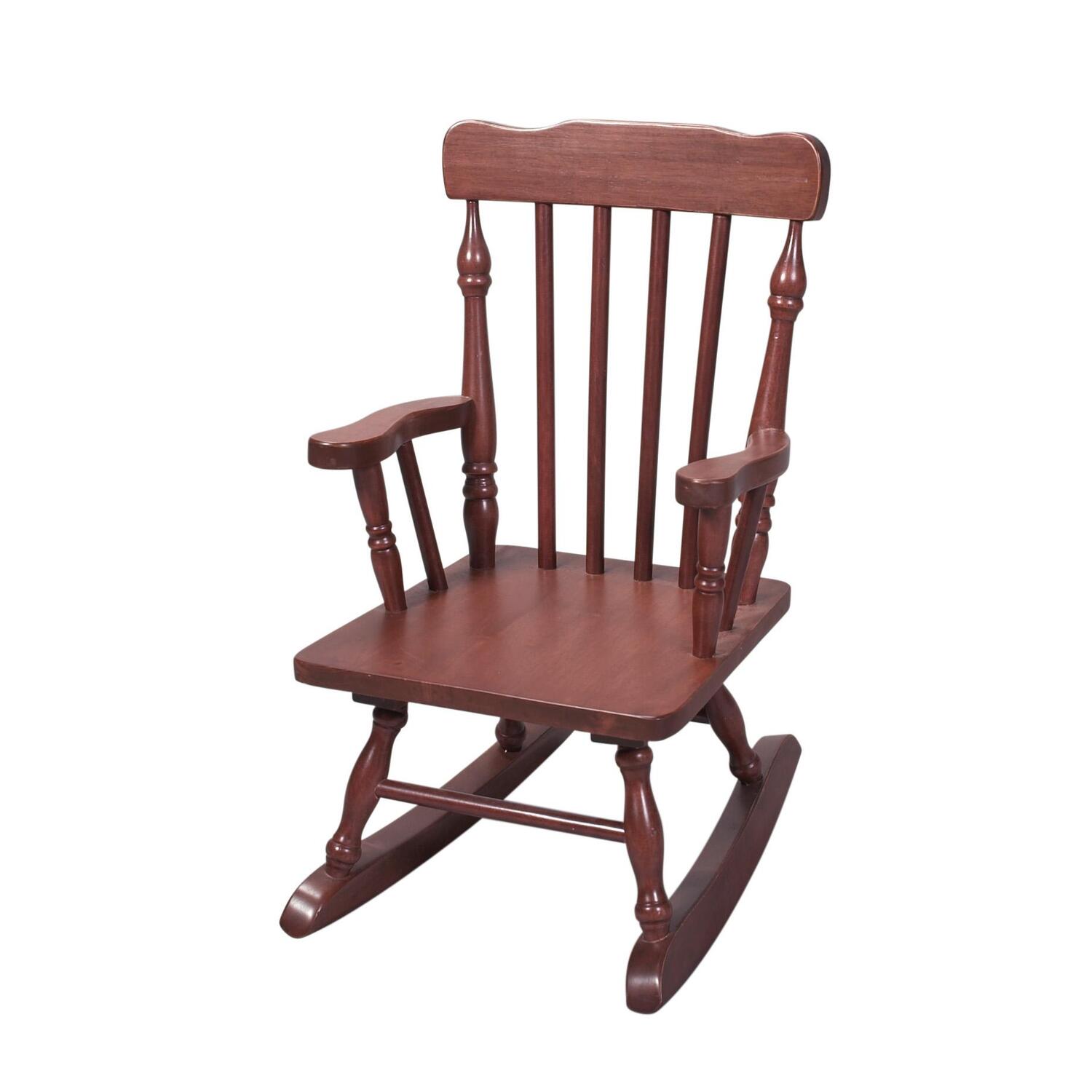 Gift Mark Childs Spindle Rocking Chair Cherry