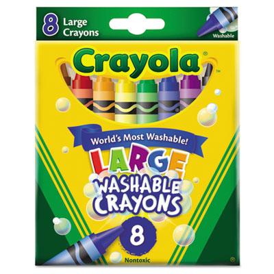 Crayola Washable Crayons Large Crayons