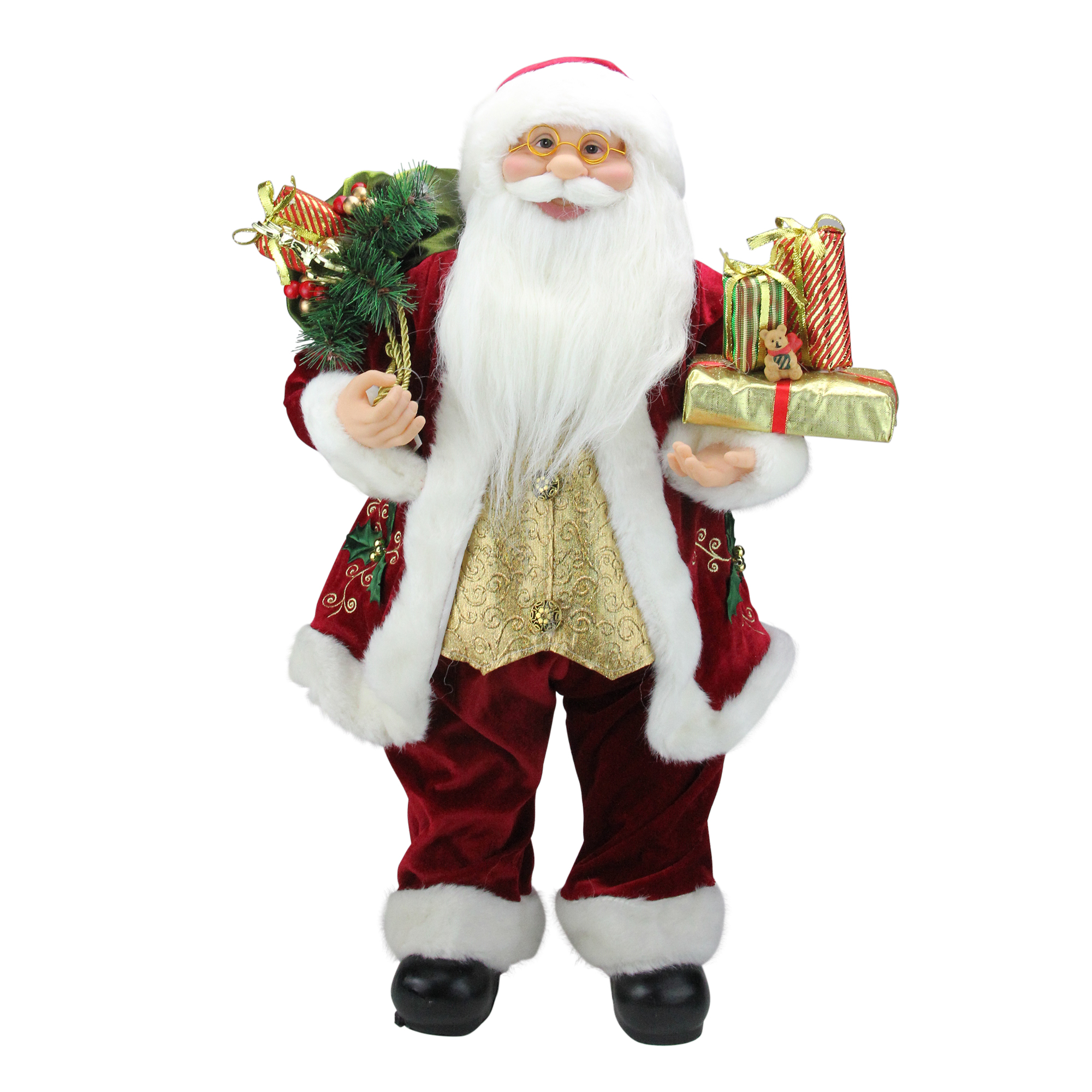 ksa 24inch santa claus classics christmas table top figure ksa 24inch santa claus classics christmas table top figure