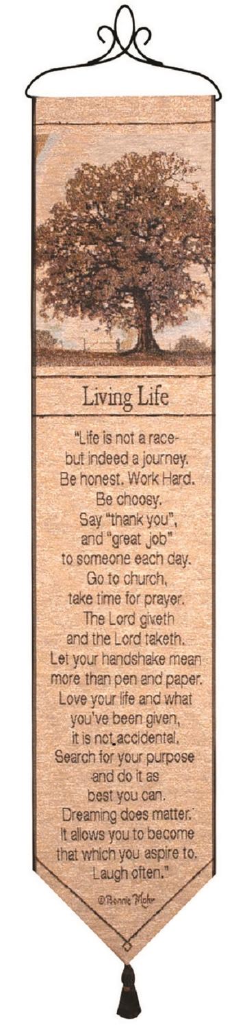 Living Life Bonnie Mohr Quote Magnificent Manual Weavers Tree "living Life" In The Words Of Bonnie Mohr Living Life Bonnie Mohr Quote Fascinating Manual Weavers Tree "living Life" In The Words Of Bonnie Mohr