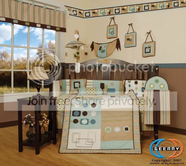 GEENNY Boutique Brand New GEENNY Baby Boy Artist 13PCS CRIB BEDDING SET at Sears.com