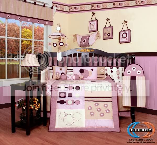GEENNY Boutique Brand New GEENNY Baby Girl Artist 13PCS CRIB BEDDING SET at Sears.com