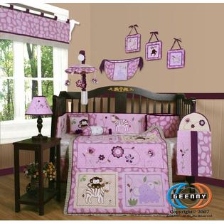 GEENNY Boutique Animal Kingdom13PCS CRIB BEDDING SET GEENNY Boutique Animal Kingdom13PCS CRIB BEDDING SET