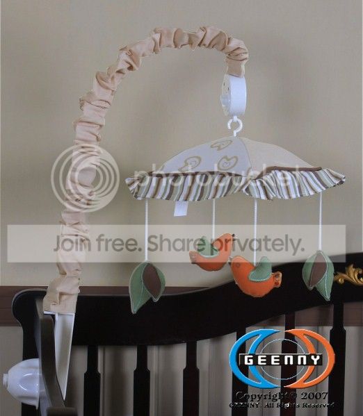 GEENNY Musical Mobile For Boutique Giraffe Family 13 PCS Crib Bedding Set at Sears.com