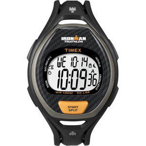 Timex Ironman 50 Lap Men's Digital Watch Black/Orange at Sears.com