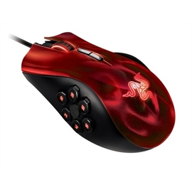 Razer Mouse Rz01-00750200-R3U1 Naga Hex Laser Gaming 5600Dpi 6Buttons Red Retail at Sears.com