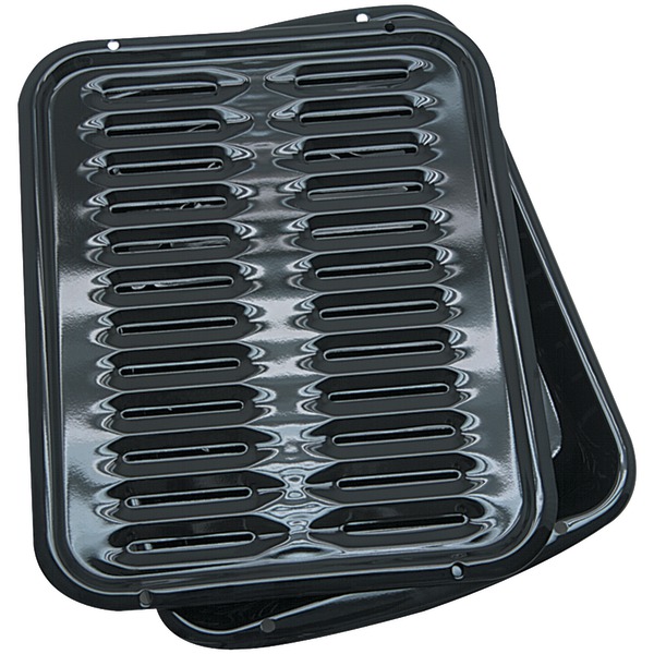 Range Kleen BP102X Porcelain Broiler Pan & Grill