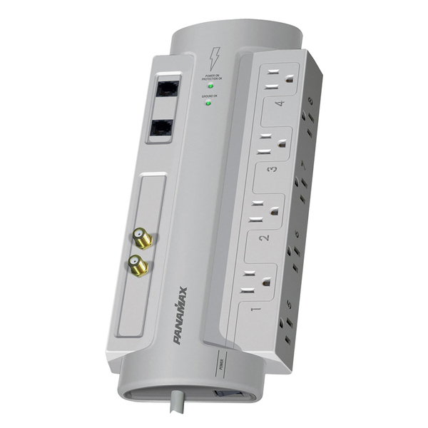 Panamax SP8-AV 8-Outlet SP8-AV SurgeProtector 8 with Coaxial & Telephone Protection at Sears.com