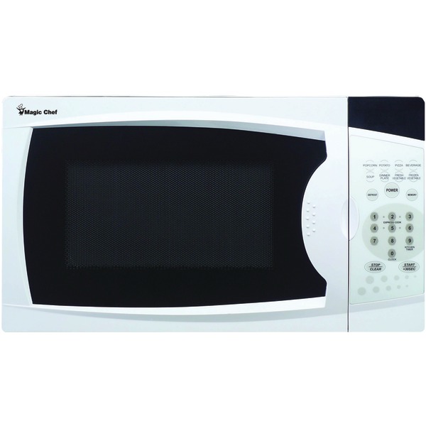 Magic Chef MCM770W .7 Cubic-ft, 700-Watt Microwave with Digital Touch (White) at Sears.com