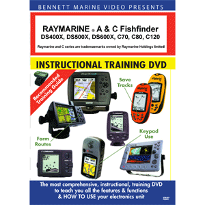 Bennett Marine Video Bennett Training DVD f/Raymarine A & C Series Fishfinder: DS400/DS500X/DS600X/C70/C80/C120 at Sears.com