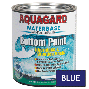 AQUAGARD Waterbased Anti-Fouling Bottom Paint - 1Qt - Blue at Sears.com