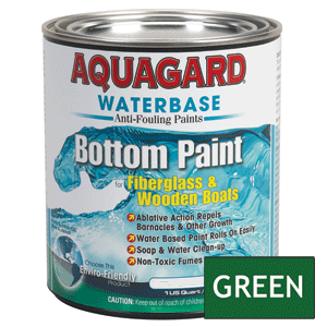 AQUAGARD Waterbased Anti-Fouling Bottom Paint - 1Qt - Green at Sears.com