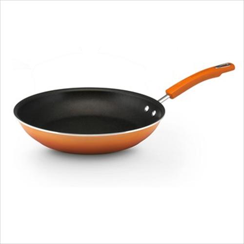 Rachael Ray 12.5 Open Skillet - Porcelain Enamel (Orange)