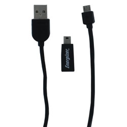 Eveready ENGDUSBK 6' Micro & Mini USB Charge & Sync Cable at Sears.com