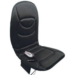 RoadPro RP-1368HM 12-Volt 5 Motor Massaging Seat w/ Heated Lower Back Cushion  Black at Sears.com