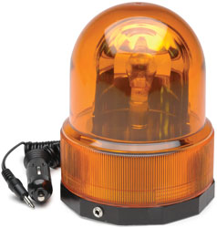 RoadPro 12-Volt Revolving Warning Light with Magnetic Base, Amber Lens at Sears.com