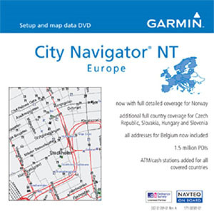Garmin City Navigator NT Europe v.9.0 Digital Map at Sears.com