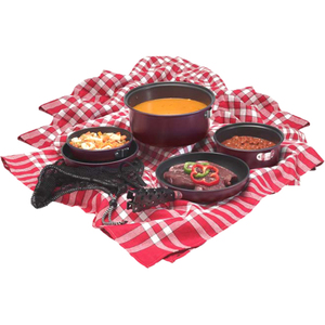 Texsport Kangaroo Cookware Set - 1 quart Saucepan -   6 Diameter Bowl -