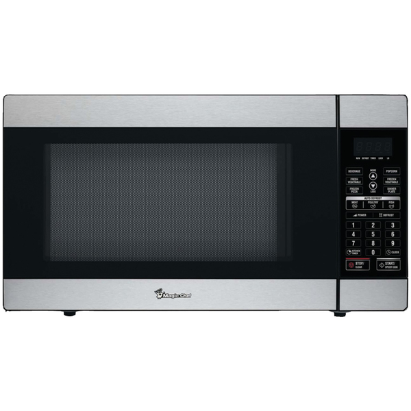 Magic Chef MCD1811ST 1.8 Cubic-ft, 1,100-Watt Stainless Microwave with Digital Touch at Sears.com