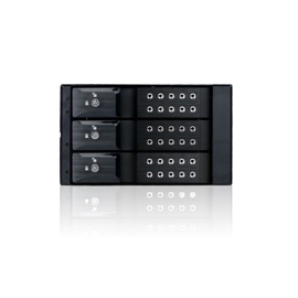 ISTARUSA Removable Storage Device Bpn-De230Ss-Black 2X5.25 To 3X3.5 Sas/Sata 6.0 Gb/S Trayless Hot-Swap Cage Retail at Sears.com