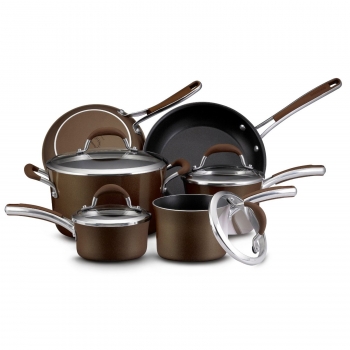Farberware Affiniti Nonstick 12-Piece Cookware Set -New