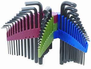 Titan 39 Piece Long Arm Hex Key Set Metric  Fractional And Torx at Sears.com