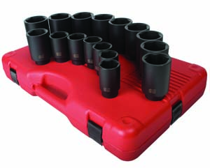 Sunex 16 Piece 1/2" Drive Deep Sae Impact Socket Set at Sears.com