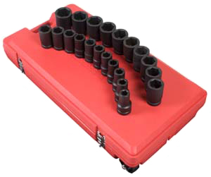 Sunex 1" Drive Deep 21 Piece Sae Impact Socket Set at Sears.com