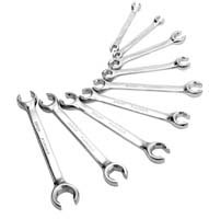 Sunex 9 Piece Flare Nut Wrench Set Metric/Fractional at Sears.com